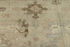 12x16 Ivory and Brown Turkish Oushak Rug