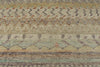 14x17 Ivory and Multicolor Turkish Tribal Rug