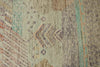 14x17 Ivory and Multicolor Turkish Tribal Rug