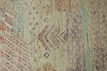 14x17 Ivory and Multicolor Turkish Tribal Rug