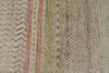 14x17 Ivory and Multicolor Turkish Tribal Rug