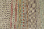 14x17 Ivory and Multicolor Turkish Tribal Rug