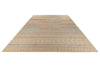 14x17 Ivory and Multicolor Turkish Tribal Rug