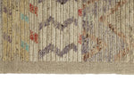 14x17 Ivory and Multicolor Turkish Tribal Rug