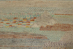 14x19 Ivory and Multicolor Turkish Tribal Rug