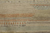 14x19 Ivory and Multicolor Turkish Tribal Rug