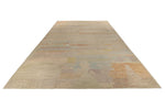 14x19 Ivory and Multicolor Turkish Tribal Rug