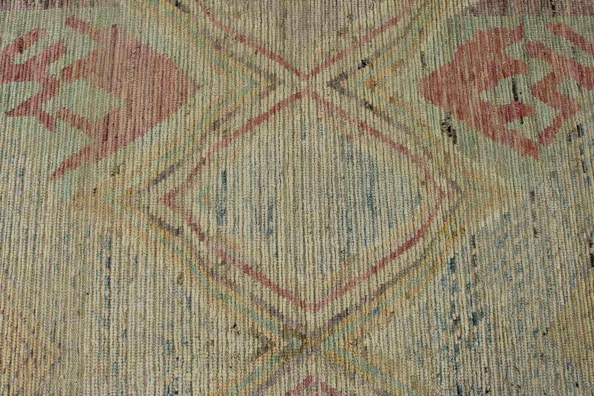 14x20 Multicolor and Multicolor Turkish Tribal Rug