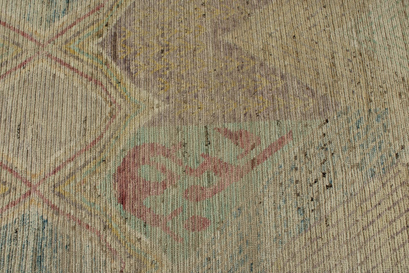 14x20 Multicolor and Multicolor Turkish Tribal Rug