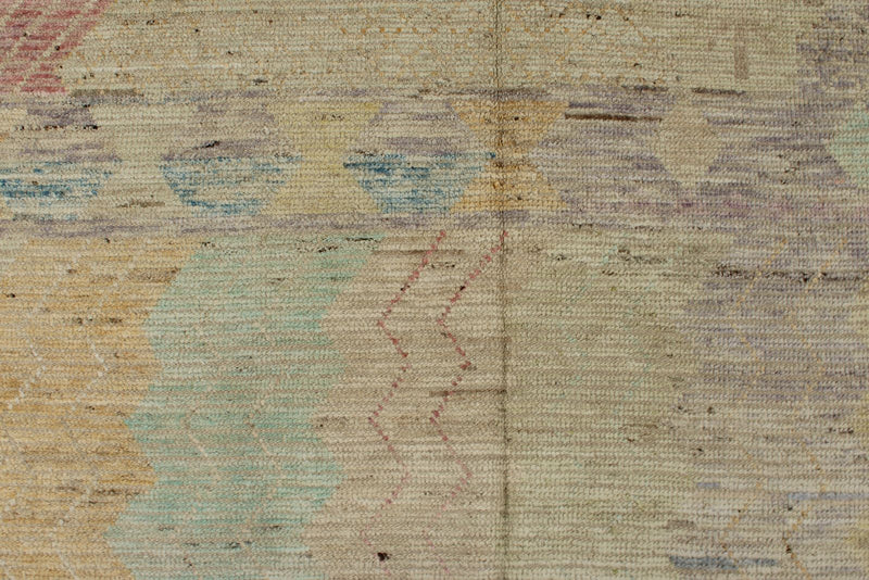 14x20 Multicolor and Multicolor Turkish Tribal Rug