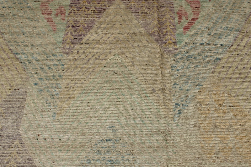 14x20 Multicolor and Multicolor Turkish Tribal Rug