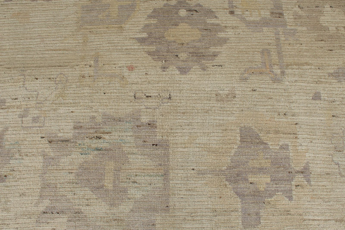 8x18 Ivory Turkish Oushak Runner