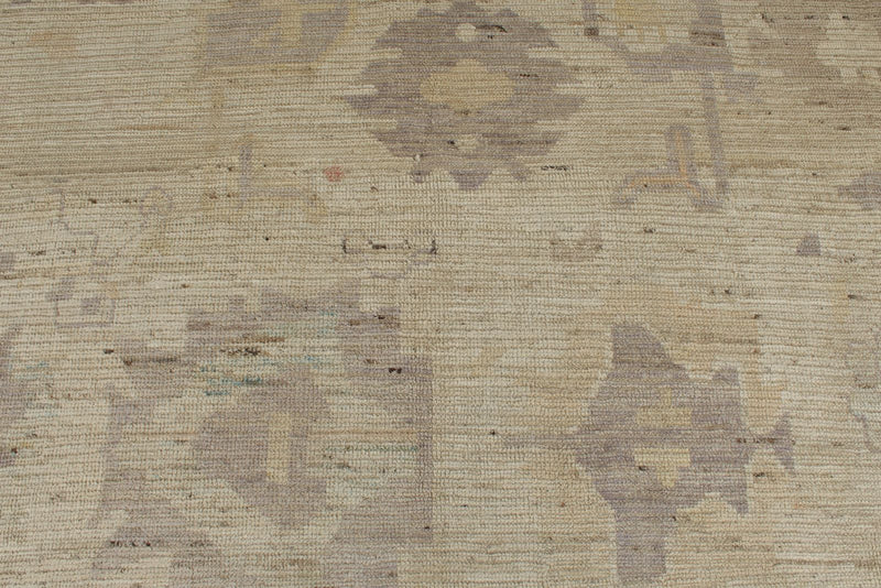 8x18 Ivory Turkish Oushak Runner