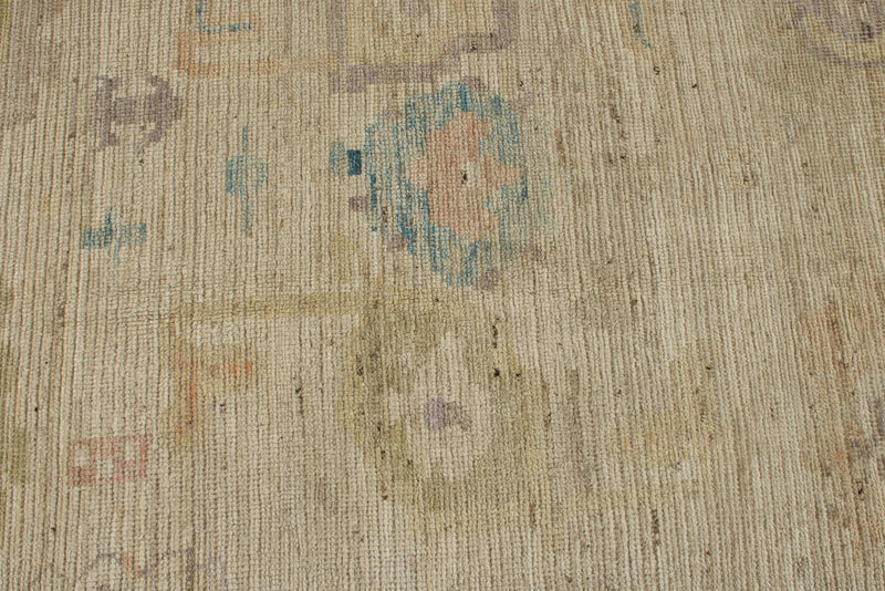 8x18 Ivory Turkish Oushak Runner