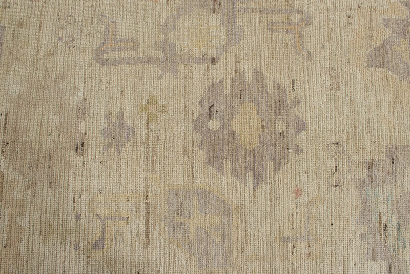 8x18 Ivory Turkish Oushak Runner