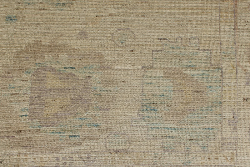 8x18 Ivory Turkish Oushak Runner