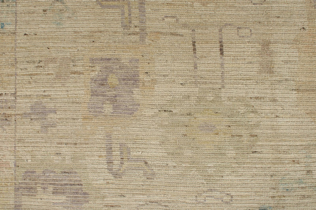 8x18 Ivory Turkish Oushak Runner