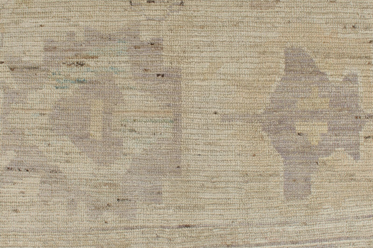 8x18 Ivory Turkish Oushak Runner