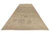 8x18 Ivory Turkish Oushak Runner