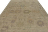 8x18 Ivory Turkish Oushak Runner