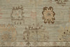 10x14 Gray and Brown Turkish Oushak Rug