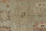 10x14 Gray and Brown Turkish Oushak Rug