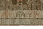 10x14 Gray and Brown Turkish Oushak Rug