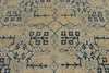 10x14 Ivory and Light Blue Turkish Oushak Rug