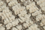3x18 Ivory and Brown Anatolian Traditional Runner