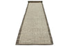 3x18 Ivory and Brown Anatolian Traditional Runner
