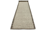 3x18 Ivory and Brown Anatolian Traditional Runner