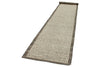 3x18 Ivory and Brown Anatolian Traditional Runner