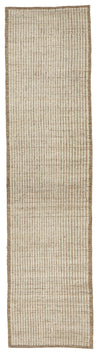 3x12 Ivory and Brown Anatolian Traditional Runner