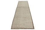 3x12 Ivory and Brown Anatolian Traditional Runner