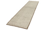 3x12 Ivory and Brown Anatolian Traditional Runner