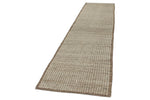 3x12 Ivory and Brown Anatolian Traditional Runner