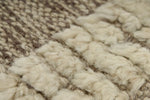 3x14 Ivory and Brown Anatolian Traditional Runner