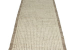 3x14 Ivory and Brown Anatolian Traditional Runner