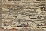 3x19 Brown and Ivory Anatolian Traditional Runner