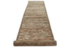 3x19 Brown and Ivory Anatolian Traditional Runner