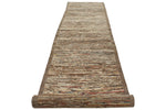 3x19 Brown and Ivory Anatolian Traditional Runner