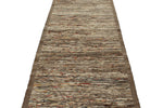 3x19 Brown and Ivory Anatolian Traditional Runner