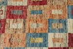 3x14 Multicolor and Ivory Anatolian Tribal Runner