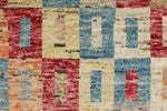 3x14 Multicolor and Ivory Anatolian Tribal Runner