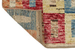 3x14 Multicolor and Ivory Anatolian Tribal Runner