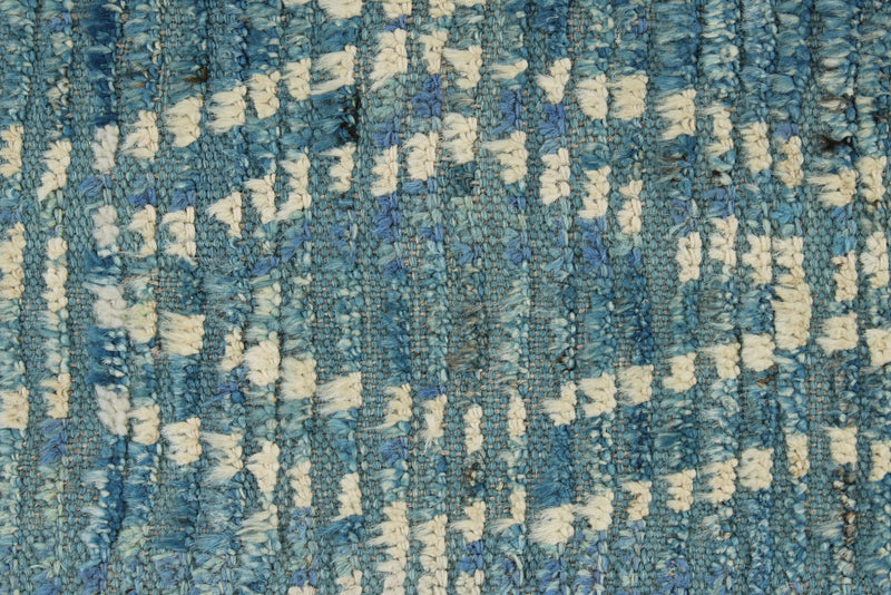 3x14 Blue and Ivory Anatolian Traditional Runner