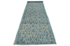 3x14 Blue and Ivory Anatolian Traditional Runner