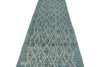 3x14 Blue and Ivory Anatolian Traditional Runner