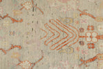 3x13 Beige and Multicolor Anatolian Tribal Rug