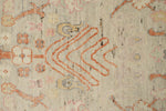 3x13 Beige and Multicolor Anatolian Tribal Rug